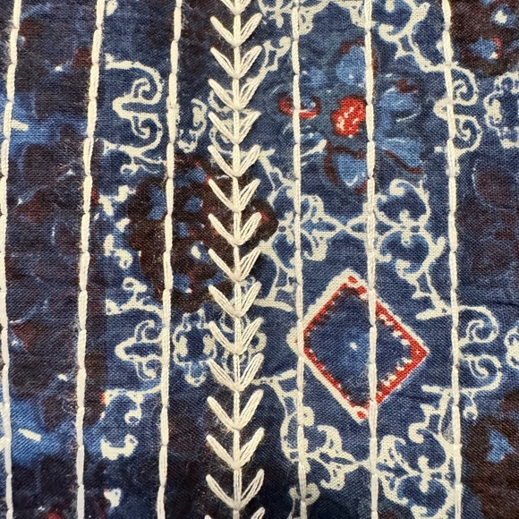 Lucky Brand Embroidered kimono Style Jacket - Picture 9 of 9